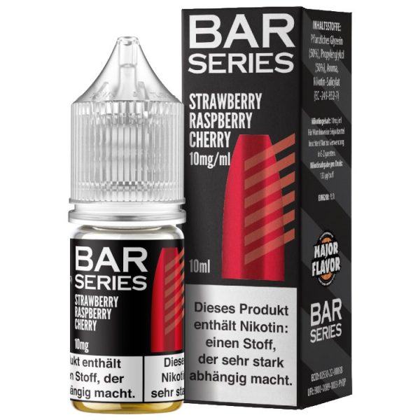 Bar Series - Nikotinsalz Liquid - Strawberry Raspberry Cherry