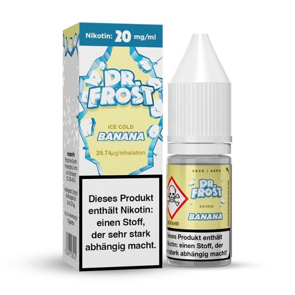 Dr. Frost - Ice Cold - Nikotinsalz Liquid - Banana