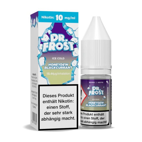 Dr. Frost - Ice Cold - Nikotinsalz Liquid - Honeydew Blackcurrant