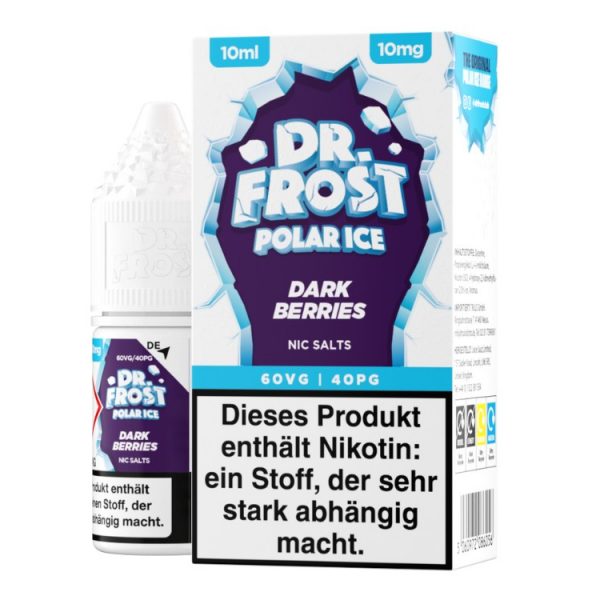 Dr. Frost - Ice Cold - Nikotinsalz Liquid - Dark Berries