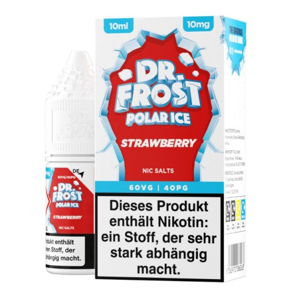 Dr. Frost - Ice Cold - Nikotinsalz Liquid - Strawberry