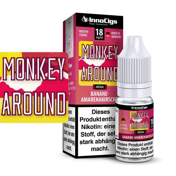Monkey Around Bananen-Amarenakirsche Aroma - Liquid für E-Zigaretten