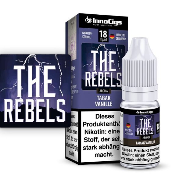 The Rebels Tabak Vanille Aroma - Liquid für E-Zigaretten
