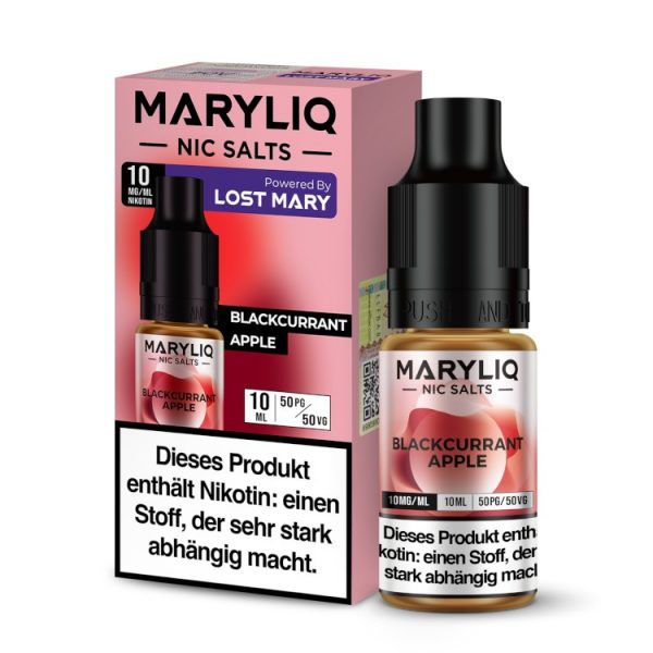 MARYLIQ - Nikotinsalz Liquid - Blackcurrant Apple