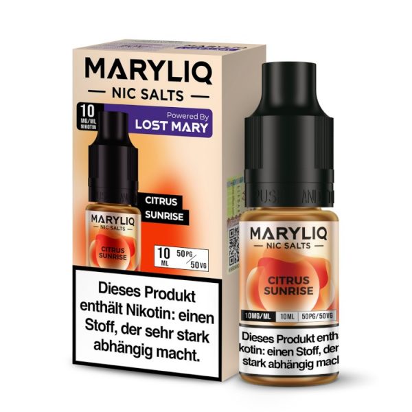 MARYLIQ - Nikotinsalz Liquid - Citrus Sunrise