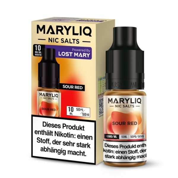 MARYLIQ - Nikotinsalz Liquid - Sour Red