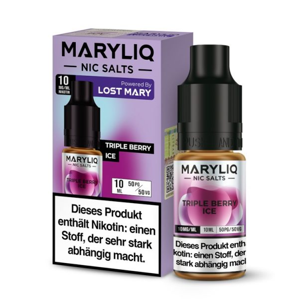 MARYLIQ - Nikotinsalz Liquid - Triple Berry Ice