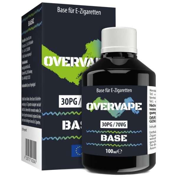 Overvape - 100 ml Basis 0 mg/ml