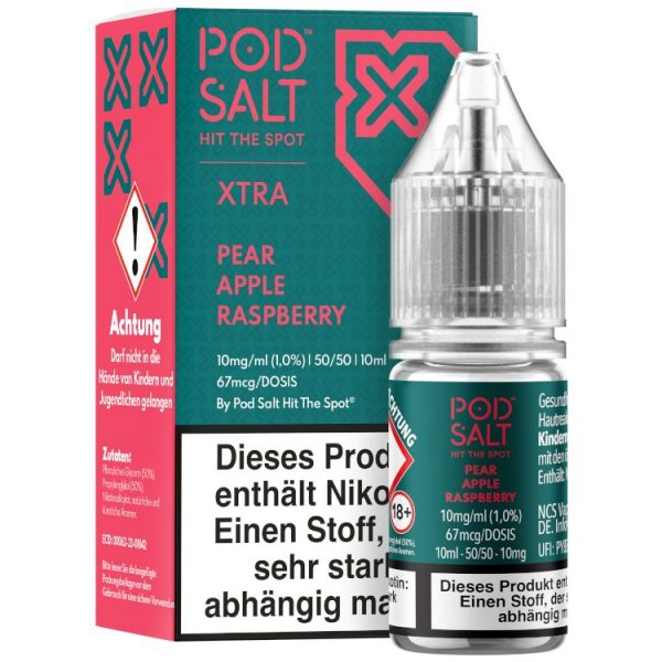 Pod Salt X - Nikotinsalz Liquid  - Pear Apple Raspberry
