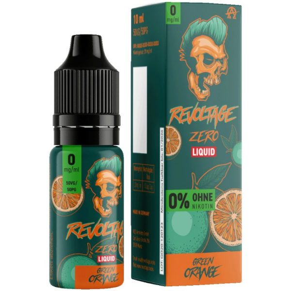 Revoltage - Hybrid Nikotinsalz Liquid - Green Orange