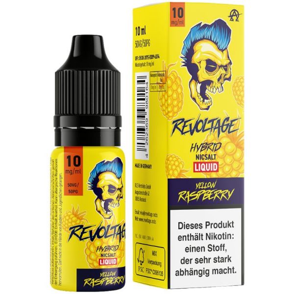 Revoltage - Hybrid Nikotinsalz Liquid - Yellow Raspberry