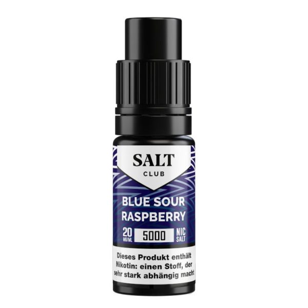 Second image of Salt Club - 5000 - Nikotinsalz Liquid 20 mg/ml - Blue Sour Raspberry