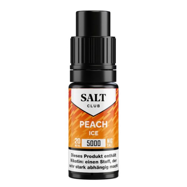 Second image of Salt Club - 5000 - Nikotinsalz Liquid 20 mg/ml - Peach Ice