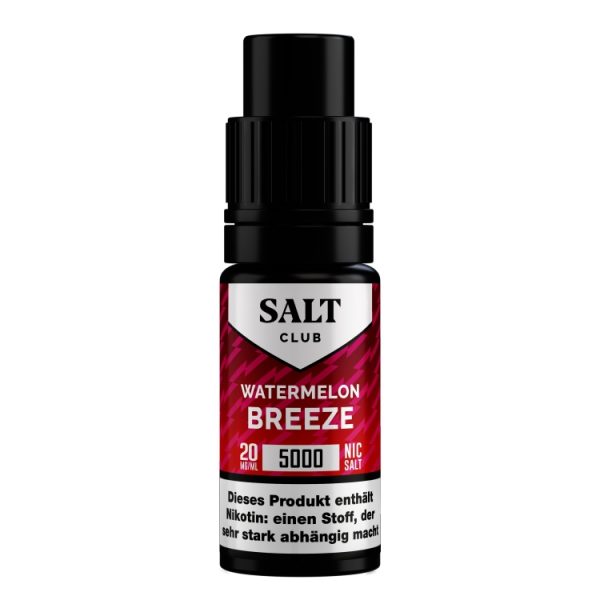 Second image of Salt Club - 5000 - Nikotinsalz Liquid 20 mg/ml - Watermelon Breeze