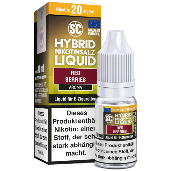 SC - Red Berries -  Hybrid Nikotinsalz Liquid