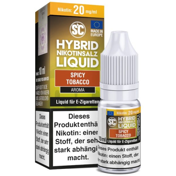 SC - Spicy Tobacco -  Hybrid Nikotinsalz Liquid