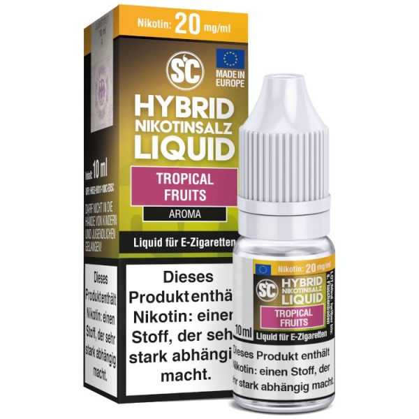 SC - Tropical Fruits -  Hybrid Nikotinsalz Liquid