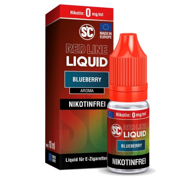 SC - Red Line - Blueberry - Nikotinsalz Liquid