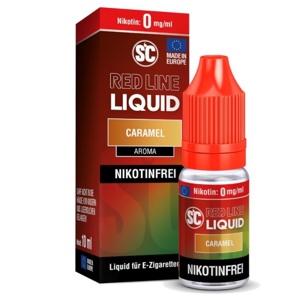 SC - Red Line - Caramel - Nikotinsalz Liquid