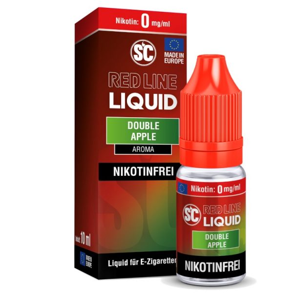 SC - Red Line - Double Apple - Nikotinsalz Liquid