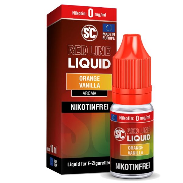 SC - Red Line - Orange Vanilla - Nikotinsalz Liquid