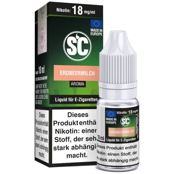 Erdbeermilch E-Zigaretten Liquid