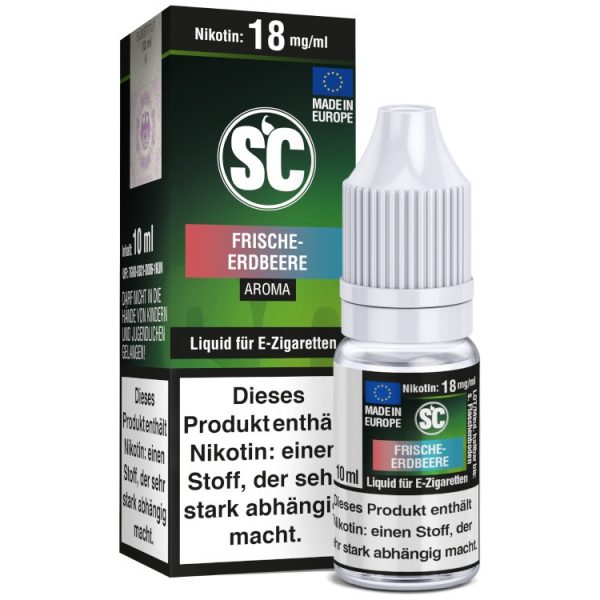 Frische Erdbeere E-Zigaretten Liquid