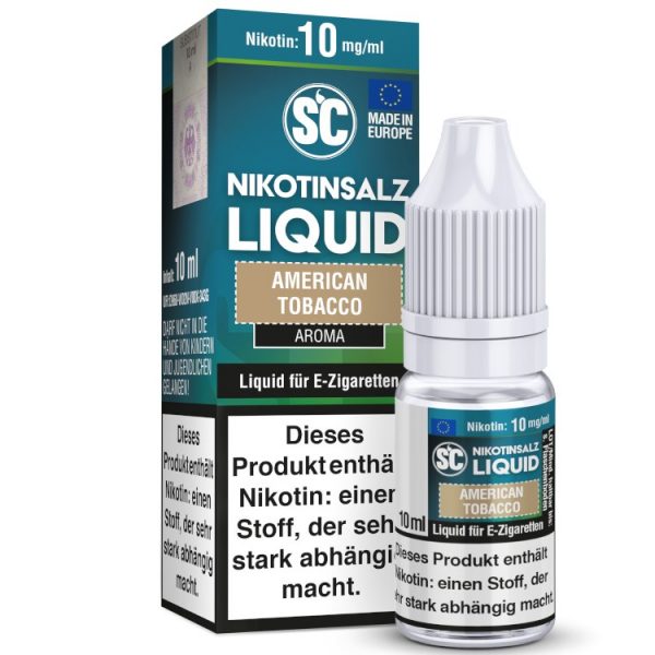 SC - American Tobacco - E-Zigaretten Nikotinsalz Liquid 20 mg/ml