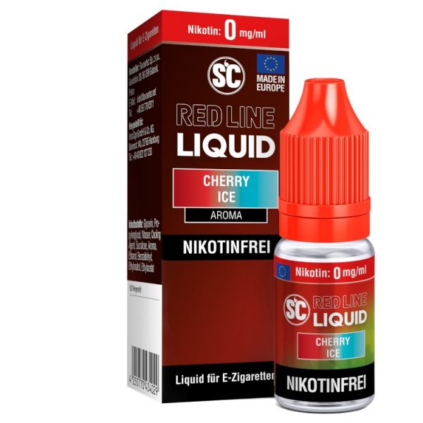 SC - Red Line - Cherry Ice - Nikotinsalz Liquid