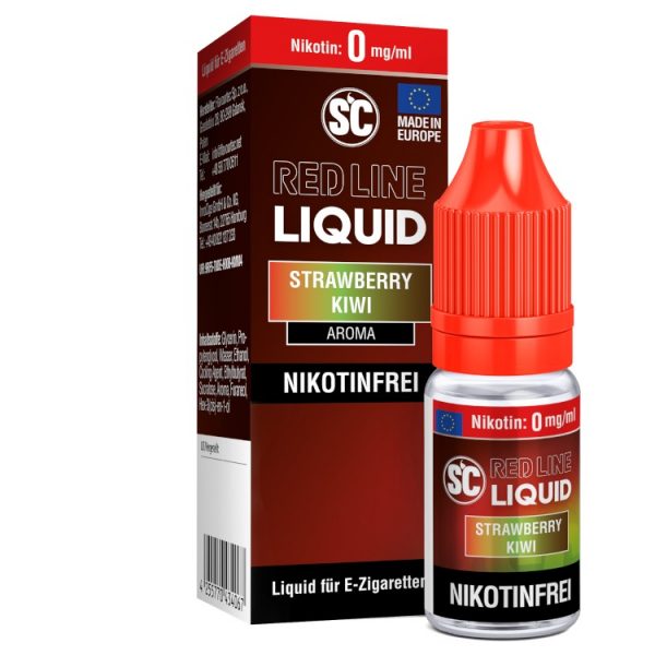 SC - Red Line - Strawberry Kiwi - Nikotinsalz Liquid