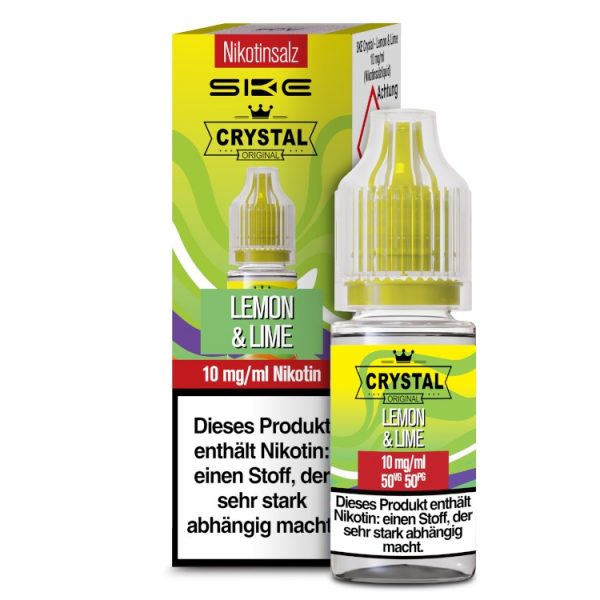 SKE - Crystal - Nikotinsalz Liquid - Lemon & Lime