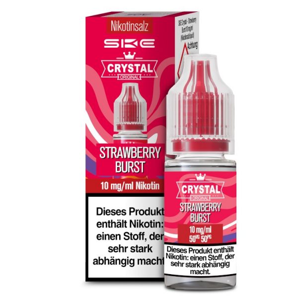 SKE - Crystal - Nikotinsalz Liquid - Strawberry Burst