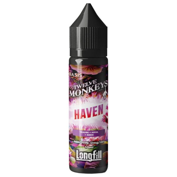 Twelve Monkeys - Longfills 10ml - Haven
