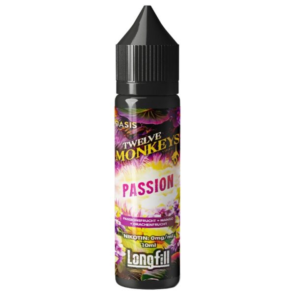 Twelve Monkeys - Longfills 10ml - Passion