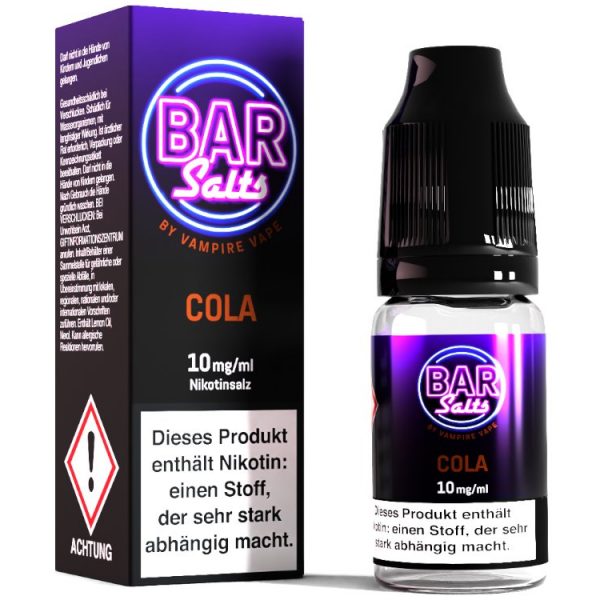 Vampire Vape - Bar Salts - Nikotinsalz Liquid - Cola