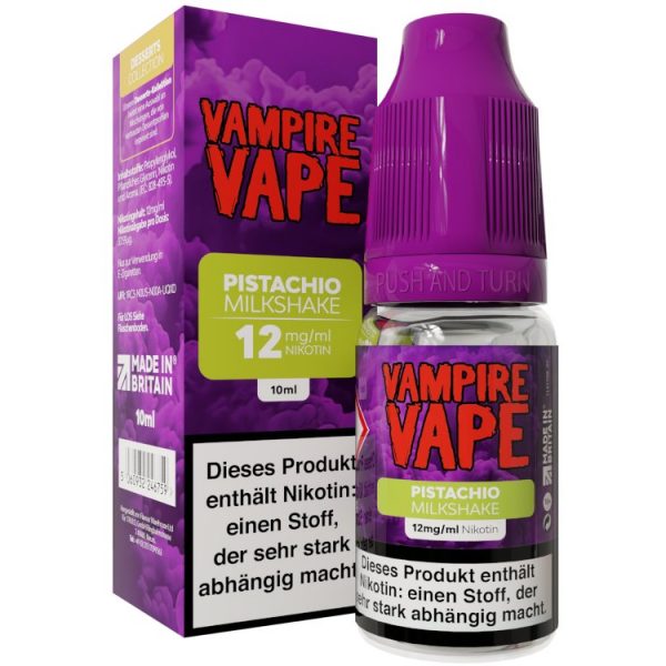 Vampire Vape - Dessert Collection - E-Zigaretten Liquid - Pistachio Milkshake