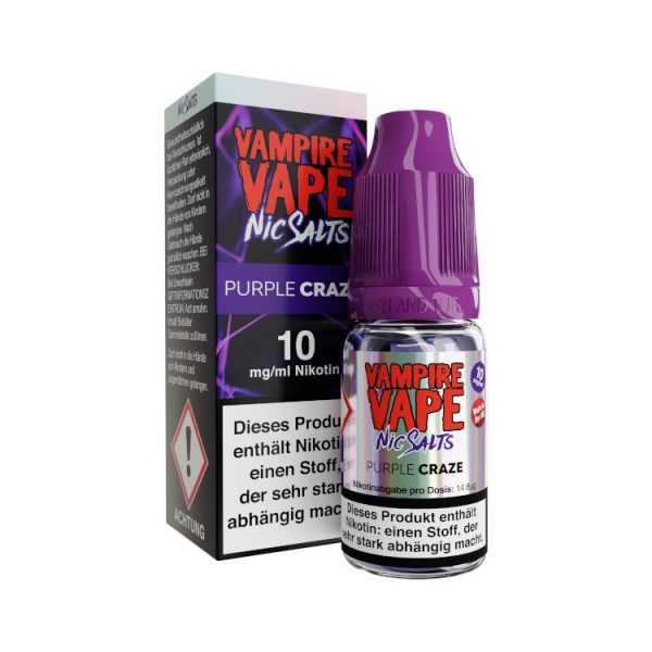 Vampire Vape - Purple Craze - Nikotinsalz Liquid