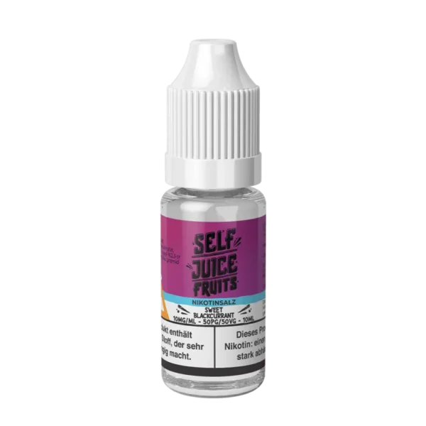 Second image of Self Juice Nikotinsalz Blackcurrant Ice Liquid