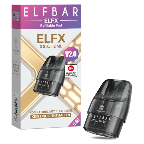 Elfbar Elfx Pod V2.0 (3 Stück pro Packung)