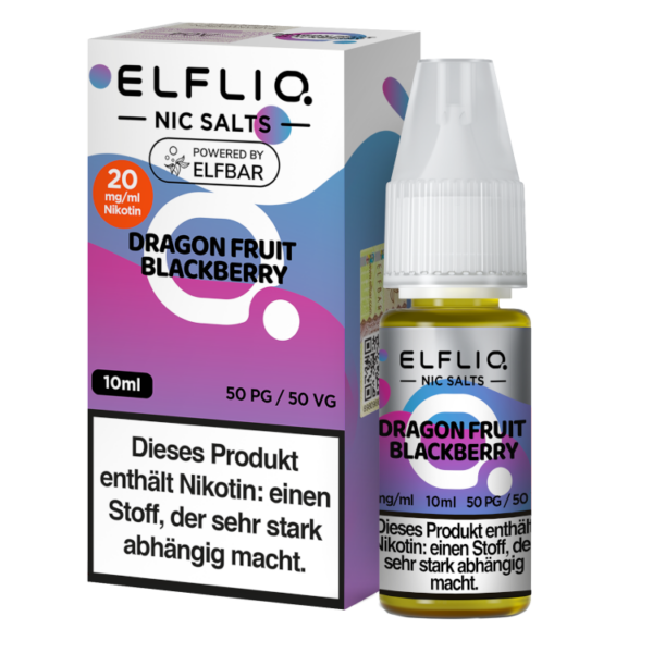 ELFLIQ - Dragon Fruit Blackberry - Nikotinsalz Liquid