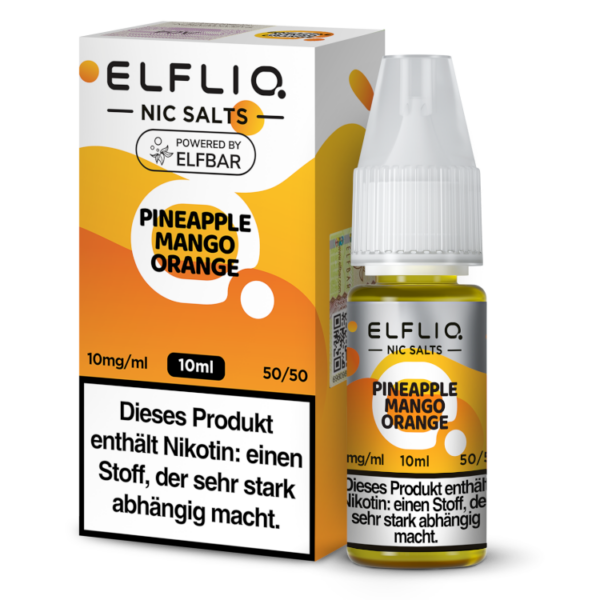 ELFLIQ - Pineapple Mango Orange - Nikotinsalz Liquid