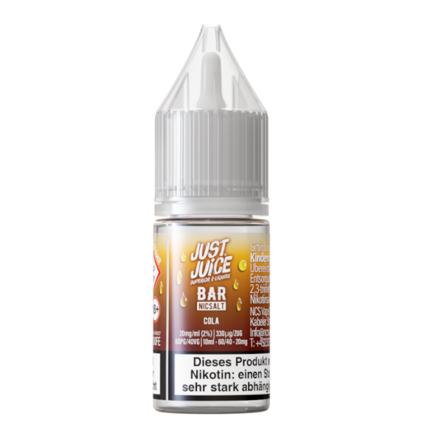 Just Juice - Bar - Nikotinsalz Liquid - Cola