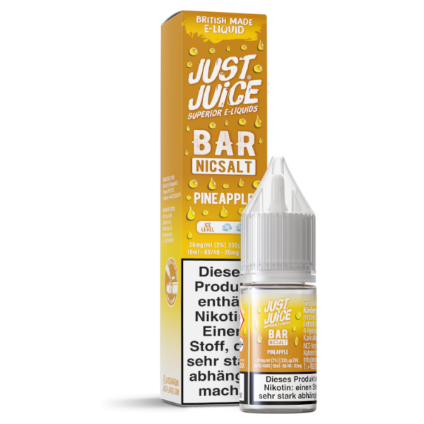 Just Juice - Bar - Nikotinsalz Liquid - Pineapple
