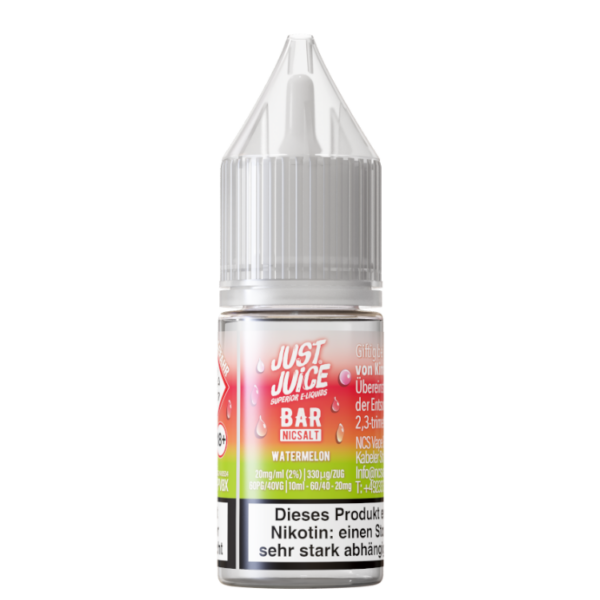 Just Juice - Bar - Nikotinsalz Liquid - Watermelon