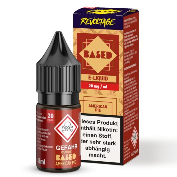 Revoltage - BASED - Hybrid Nikotinsalz Liquid - American Pie