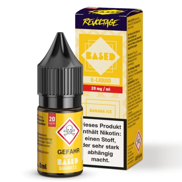 Revoltage - BASED - Hybrid Nikotinsalz Liquid - Banana Ice
