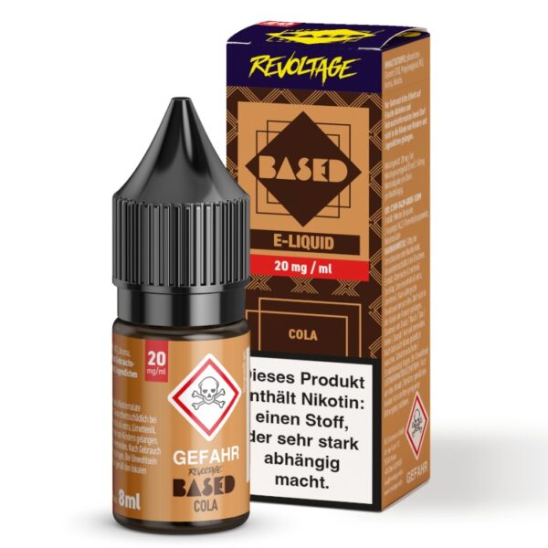 Revoltage - BASED - Hybrid Nikotinsalz Liquid - Cola