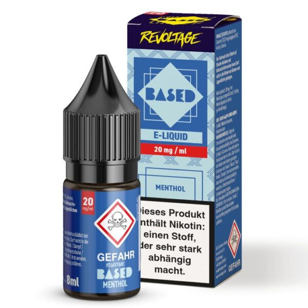 Revoltage - BASED - Hybrid Nikotinsalz Liquid - Menthol