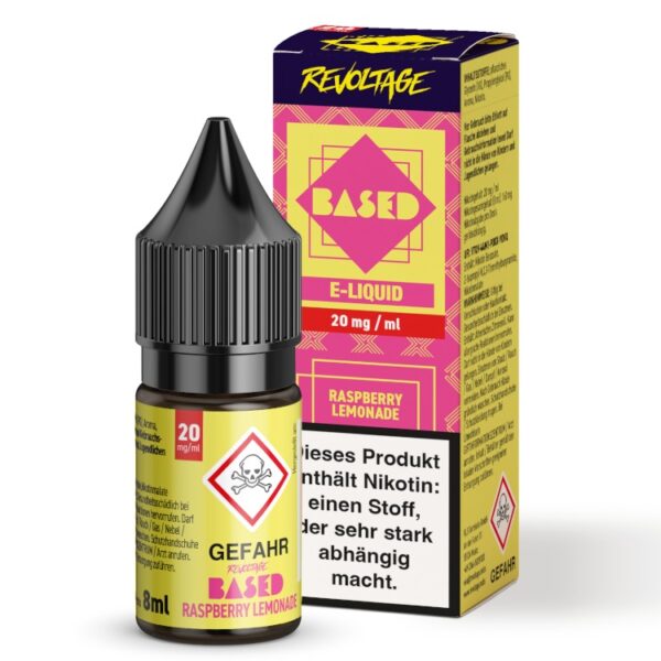 Revoltage - BASED - Hybrid Nikotinsalz Liquid - Raspberry Lemonade