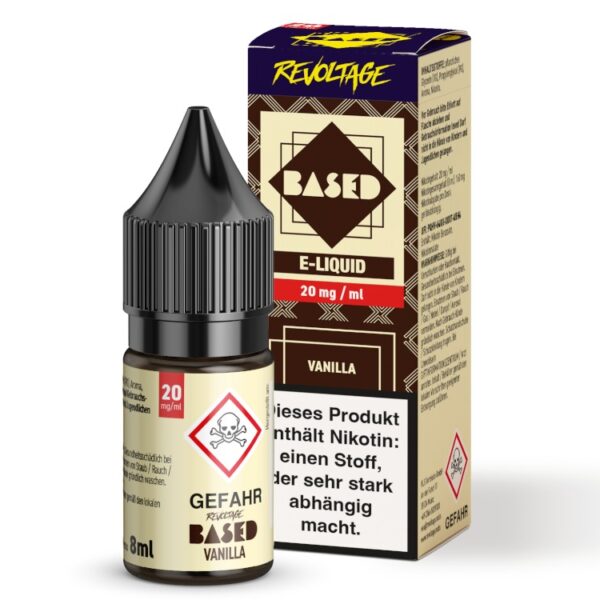 Revoltage - BASED - Hybrid Nikotinsalz Liquid - Vanilla
